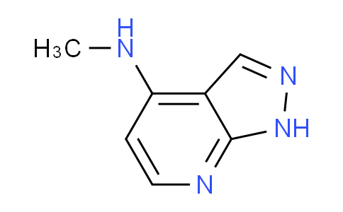 CAS No. 856859-52-4, N-Methyl-1H-pyrazolo[3,4-b]pyridin-4-amine