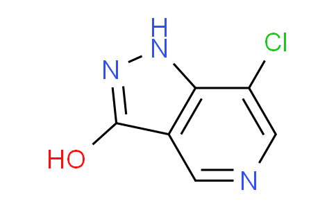 CAS No. 1956370-99-2, 7-Chloro-1H-pyrazolo[4,3-c]pyridin-3-ol