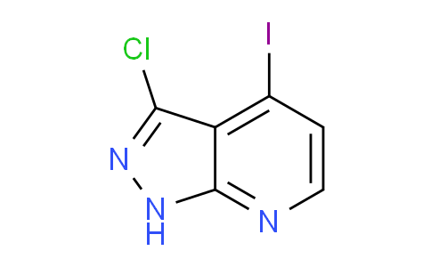 CAS No. 1160502-23-7, 3-Chloro-4-iodo-1H-pyrazolo[3,4-b]pyridine