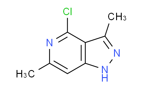 CAS No. 1347759-17-4, 4-Chloro-3,6-dimethyl-1H-pyrazolo[4,3-c]pyridine