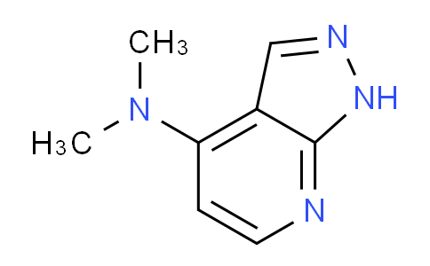 CAS No. 49834-58-4, N,N-Dimethyl-1H-pyrazolo[3,4-b]pyridin-4-amine