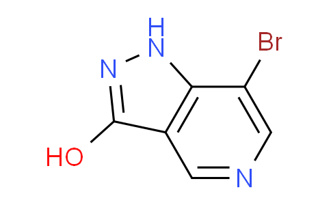 CAS No. 1956326-83-2, 7-Bromo-1H-pyrazolo[4,3-c]pyridin-3-ol