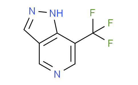 CAS No. 1256793-74-4, 7-(Trifluoromethyl)-1H-pyrazolo[4,3-c]pyridine