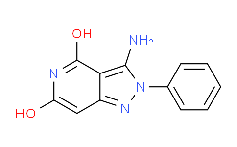 CAS No. 74037-32-4, 3-Amino-2-phenyl-2H-pyrazolo[4,3-c]pyridine-4,6-diol