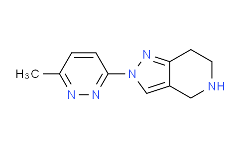 CAS No. 949962-95-2, 2-(6-Methylpyridazin-3-yl)-4,5,6,7-tetrahydro-2H-pyrazolo[4,3-c]pyridine