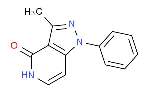CAS No. 30081-67-5, 3-Methyl-1-phenyl-1H-pyrazolo[4,3-c]pyridin-4(5H)-one