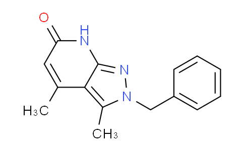 CAS No. 1018126-53-8, 2-Benzyl-3,4-dimethyl-2H-pyrazolo[3,4-b]pyridin-6(7H)-one