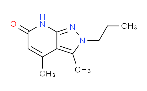 CAS No. 1018126-25-4, 3,4-Dimethyl-2-propyl-2H-pyrazolo[3,4-b]pyridin-6(7H)-one