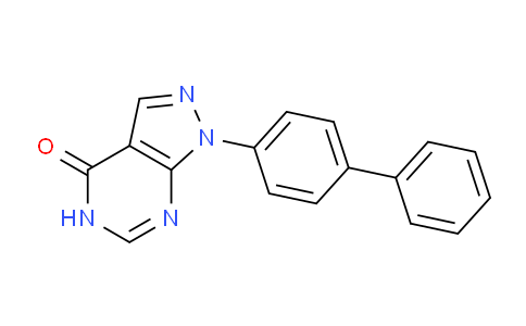 CAS No. 1416341-53-1, 1-([1,1'-Biphenyl]-4-yl)-1H-pyrazolo[3,4-d]pyrimidin-4(5H)-one