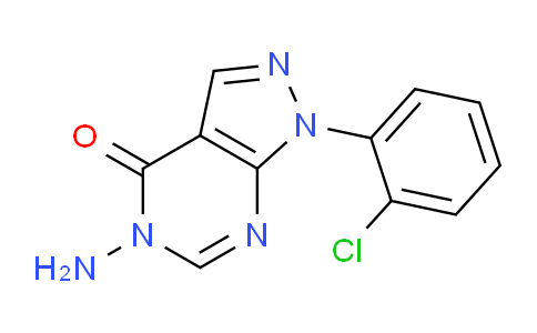 CAS No. 1416345-60-2, 5-Amino-1-(2-chlorophenyl)-1H-pyrazolo[3,4-d]pyrimidin-4(5H)-one