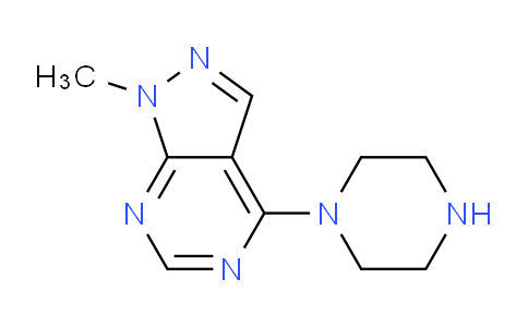 CAS No. 245449-97-2, 1-Methyl-4-(piperazin-1-yl)-1H-pyrazolo[3,4-d]pyrimidine