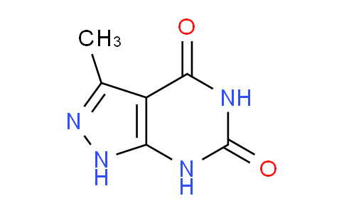 CAS No. 2942-50-9, 3-Methyl-1H-pyrazolo[3,4-d]pyrimidine-4,6(5H,7H)-dione
