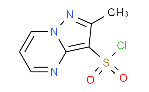 CAS No. 1306604-90-9, 2-Methylpyrazolo[1,5-a]pyrimidine-3-sulfonyl chloride
