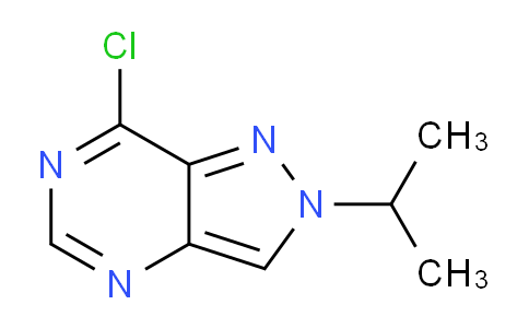CAS No. 923283-07-2, 7-Chloro-2-isopropyl-2H-pyrazolo[4,3-d]pyrimidine