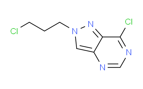 CAS No. 923283-13-0, 7-Chloro-2-(3-chloropropyl)-2H-pyrazolo[4,3-d]pyrimidine