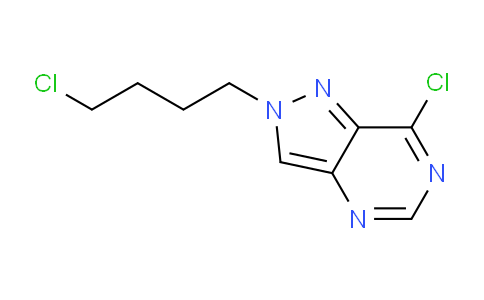 CAS No. 923283-27-6, 7-Chloro-2-(4-chlorobutyl)-2H-pyrazolo[4,3-d]pyrimidine