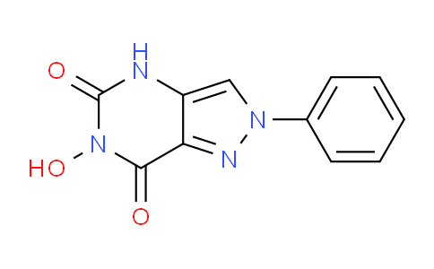 CAS No. 16078-67-4, 6-Hydroxy-2-phenyl-2H-pyrazolo[4,3-d]pyrimidine-5,7(4H,6H)-dione