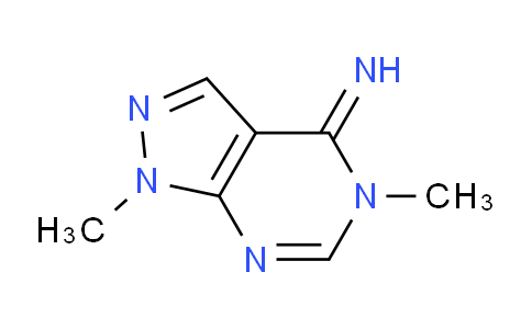 CAS No. 6267-41-0, 1,5-Dimethyl-1H-pyrazolo[3,4-d]pyrimidin-4(5H)-imine