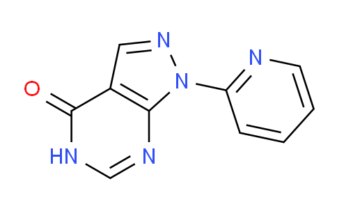 CAS No. 650637-98-2, 1-(Pyridin-2-yl)-1H-pyrazolo[3,4-d]pyrimidin-4(5H)-one