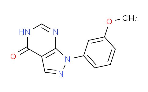 CAS No. 650628-67-4, 1-(3-Methoxyphenyl)-1H-pyrazolo[3,4-d]pyrimidin-4(5H)-one