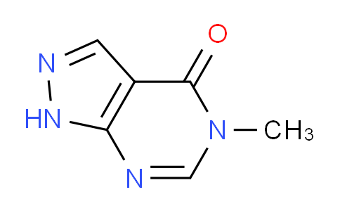CAS No. 17840-75-4, 5-Methyl-1H-pyrazolo[3,4-d]pyrimidin-4(5H)-one