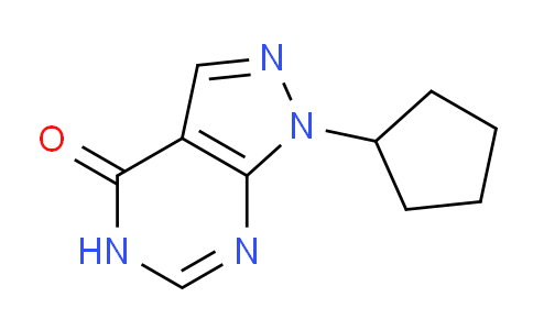 CAS No. 21253-98-5, 1-Cyclopentyl-1H-pyrazolo[3,4-d]pyrimidin-4(5H)-one
