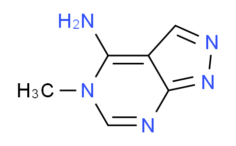 CAS No. 64834-04-4, 5-Methyl-5H-pyrazolo[3,4-d]pyrimidin-4-amine