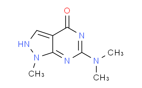 CAS No. 5444-32-6, 6-(Dimethylamino)-1-methyl-1H-pyrazolo[3,4-d]pyrimidin-4(2H)-one