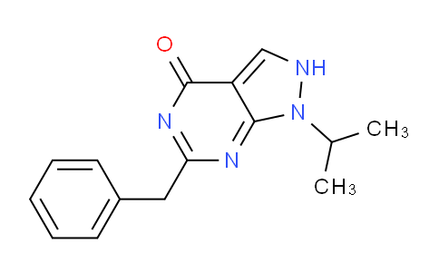 CAS No. 5494-84-8, 6-Benzyl-1-isopropyl-1H-pyrazolo[3,4-d]pyrimidin-4(2H)-one