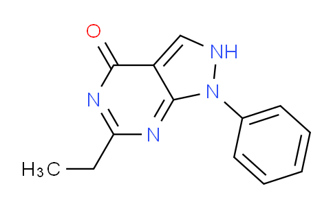 CAS No. 5394-42-3, 6-Ethyl-1-phenyl-1H-pyrazolo[3,4-d]pyrimidin-4(2H)-one
