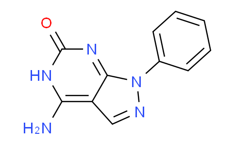 CAS No. 136010-91-8, 4-Amino-1-phenyl-1H-pyrazolo[3,4-d]pyrimidin-6(5H)-one