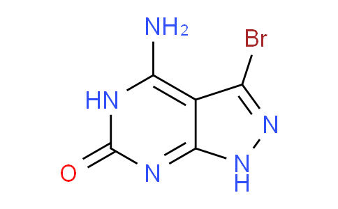 CAS No. 353484-84-1, 4-Amino-3-bromo-1H-pyrazolo[3,4-d]pyrimidin-6(5H)-one