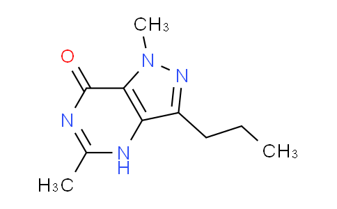 CAS No. 447417-33-6, 1,5-Dimethyl-3-propyl-1H-pyrazolo[4,3-d]pyrimidin-7(4H)-one