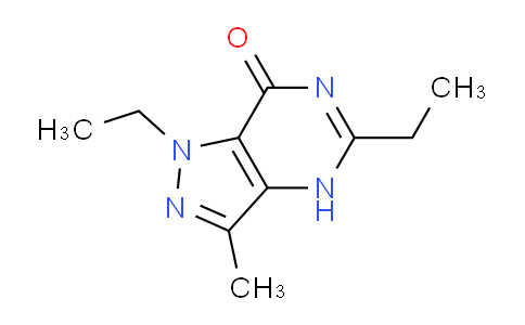 CAS No. 89239-67-8, 1,5-Diethyl-3-methyl-1H-pyrazolo[4,3-d]pyrimidin-7(4H)-one