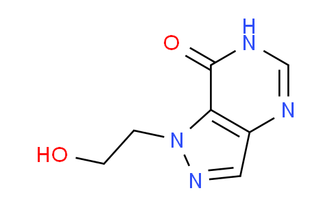 CAS No. 923283-73-2, 1-(2-Hydroxyethyl)-1H-pyrazolo[4,3-d]pyrimidin-7(6H)-one