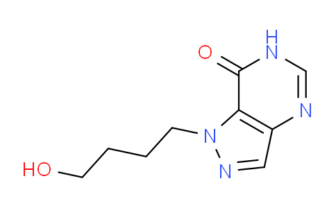 CAS No. 923284-13-3, 1-(4-Hydroxybutyl)-1H-pyrazolo[4,3-d]pyrimidin-7(6H)-one