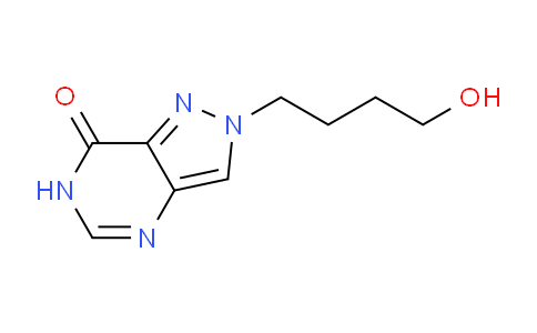 CAS No. 923284-12-2, 2-(4-Hydroxybutyl)-2H-pyrazolo[4,3-d]pyrimidin-7(6H)-one