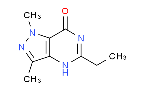 CAS No. 89239-43-0, 5-Ethyl-1,3-dimethyl-1H-pyrazolo[4,3-d]pyrimidin-7(4H)-one