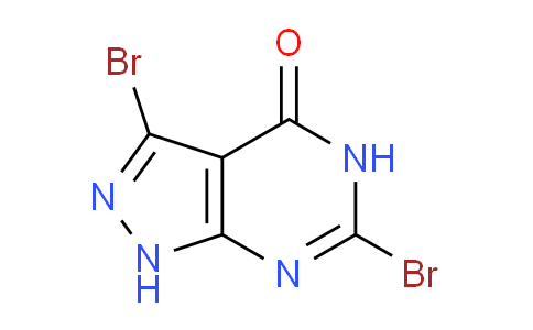 CAS No. 96555-36-1, 3,6-Dibromo-1H-pyrazolo[3,4-d]pyrimidin-4(5H)-one