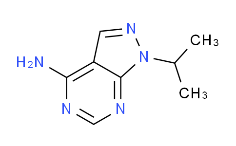 CAS No. 4014-61-3, 1-Isopropyl-1H-pyrazolo[3,4-d]pyrimidin-4-amine