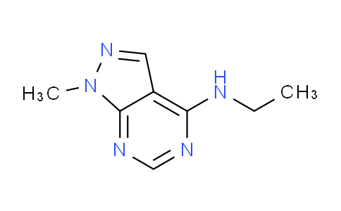 CAS No. 5334-50-9, N-Ethyl-1-methyl-1H-pyrazolo[3,4-d]pyrimidin-4-amine