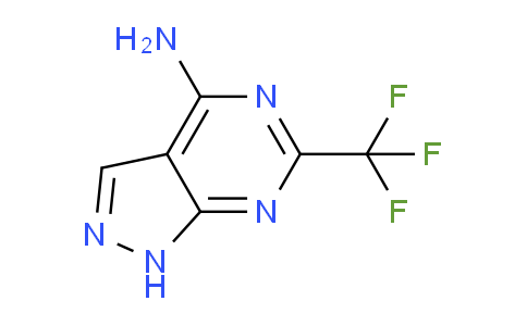 CAS No. 1780-78-5, 6-(Trifluoromethyl)-1H-pyrazolo[3,4-d]pyrimidin-4-amine
