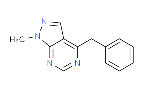 CAS No. 53645-66-2, 4-Benzyl-1-methyl-1H-pyrazolo[3,4-d]pyrimidine