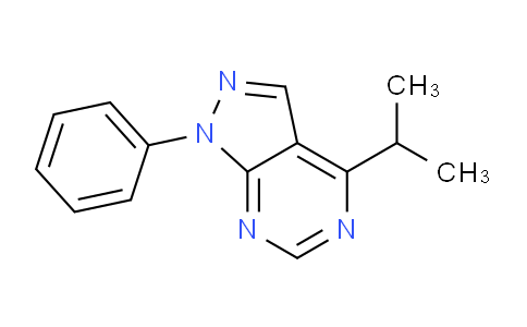 CAS No. 53645-75-3, 4-Isopropyl-1-phenyl-1H-pyrazolo[3,4-d]pyrimidine