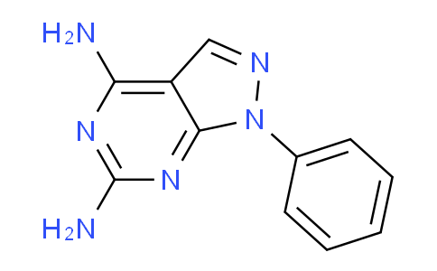 CAS No. 5399-88-2, 1-Phenyl-1H-pyrazolo[3,4-d]pyrimidine-4,6-diamine
