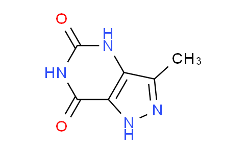 CAS No. 28668-19-1, 3-Methyl-1,4-dihydro-5H-pyrazolo[4,3-d]pyrimidine-5,7(6H)-dione