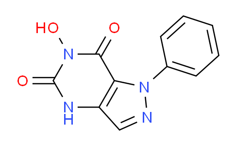 CAS No. 16078-72-1, 6-Hydroxy-1-phenyl-1,4-dihydro-5H-pyrazolo[4,3-d]pyrimidine-5,7(6H)-dione