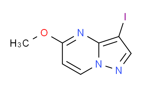 CAS No. 1823383-09-0, 3-Iodo-5-methoxypyrazolo[1,5-a]pyrimidine