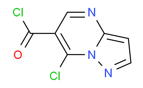 CAS No. 1028286-02-3, 7-Chloropyrazolo[1,5-a]pyrimidine-6-carbonyl chloride