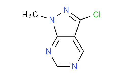 CAS No. 1219636-64-2, 3-Chloro-1-methyl-1H-pyrazolo[3,4-d]pyrimidine